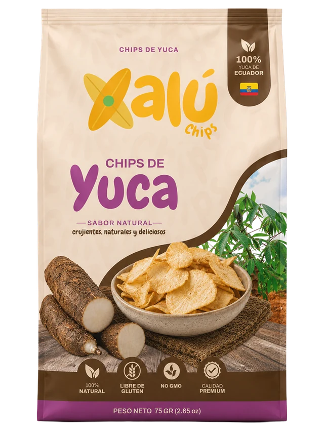 Empaque de chips de yuca